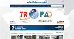 Desktop Screenshot of kullanilmismakina.net